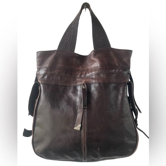 Francesco Biasia Black Leather Designer
Bag. Hobo Bag, Tote - Picture 2 of 16